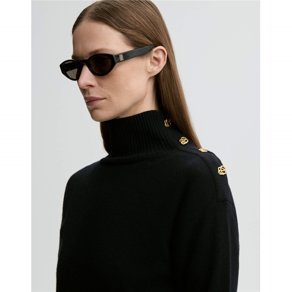 By Malene Birger Vanille Strik, Sort